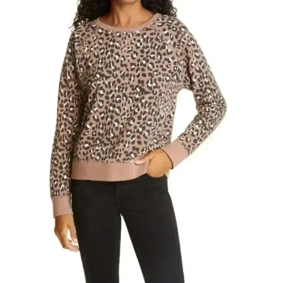 Rails Theo Sweatshirt Mountain Leopard Size Large - Picture 1 of 12